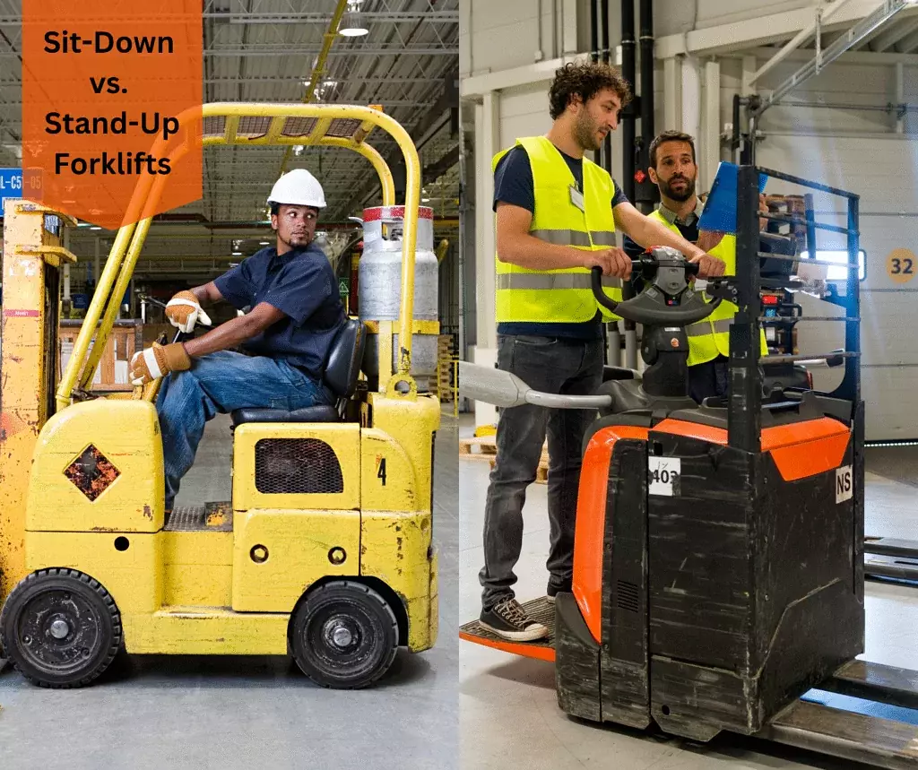 Sit-Down vs. Stand-Up Forklifts – Which is Best