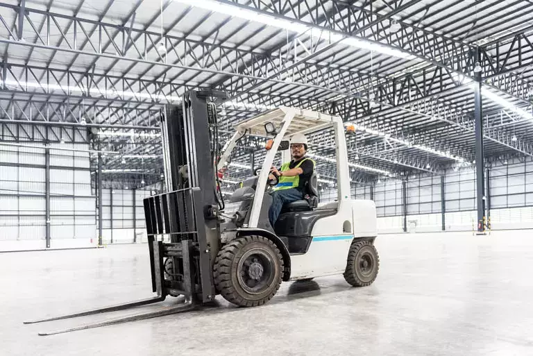 How to Care for Forklift Tires in the Winter