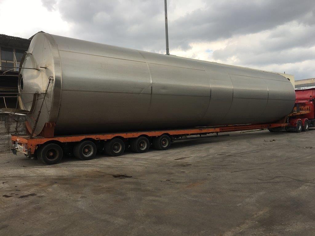Delivery of 200,000 Litre Tanks 