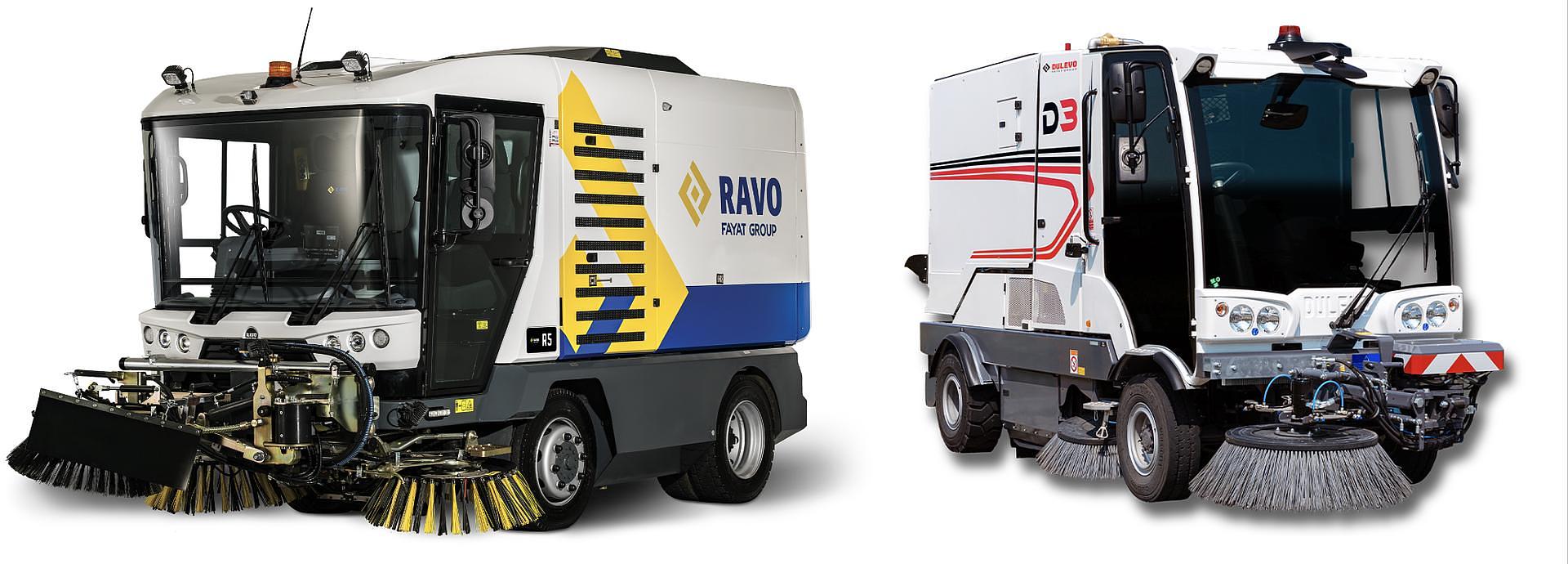 Cubex street sweeper equipment