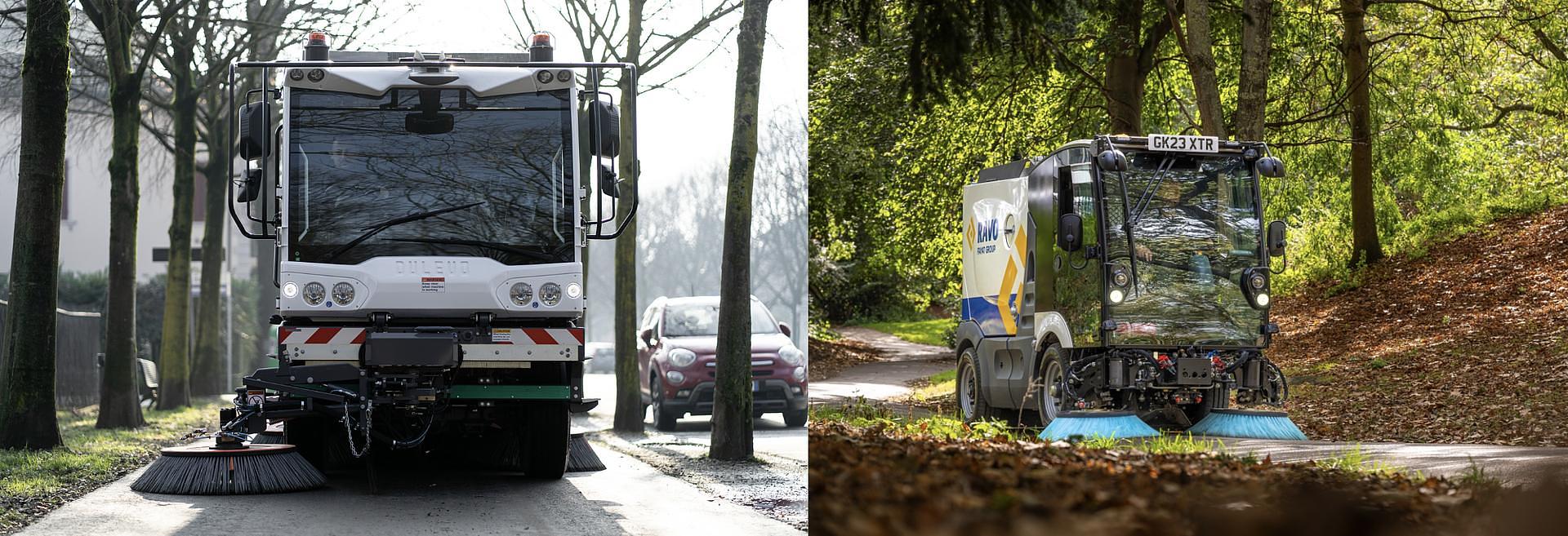 Cubex regenerative air and mechanical street sweepers