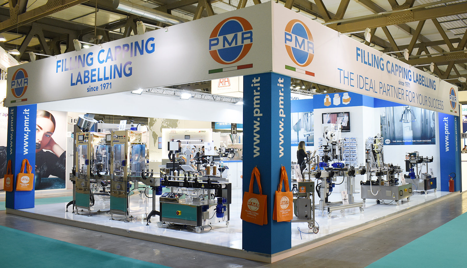 PMR a IPACK-IMA 2018: Protagonista nelle soluzioni di Riempimento, Tappatura ed Etichettatura