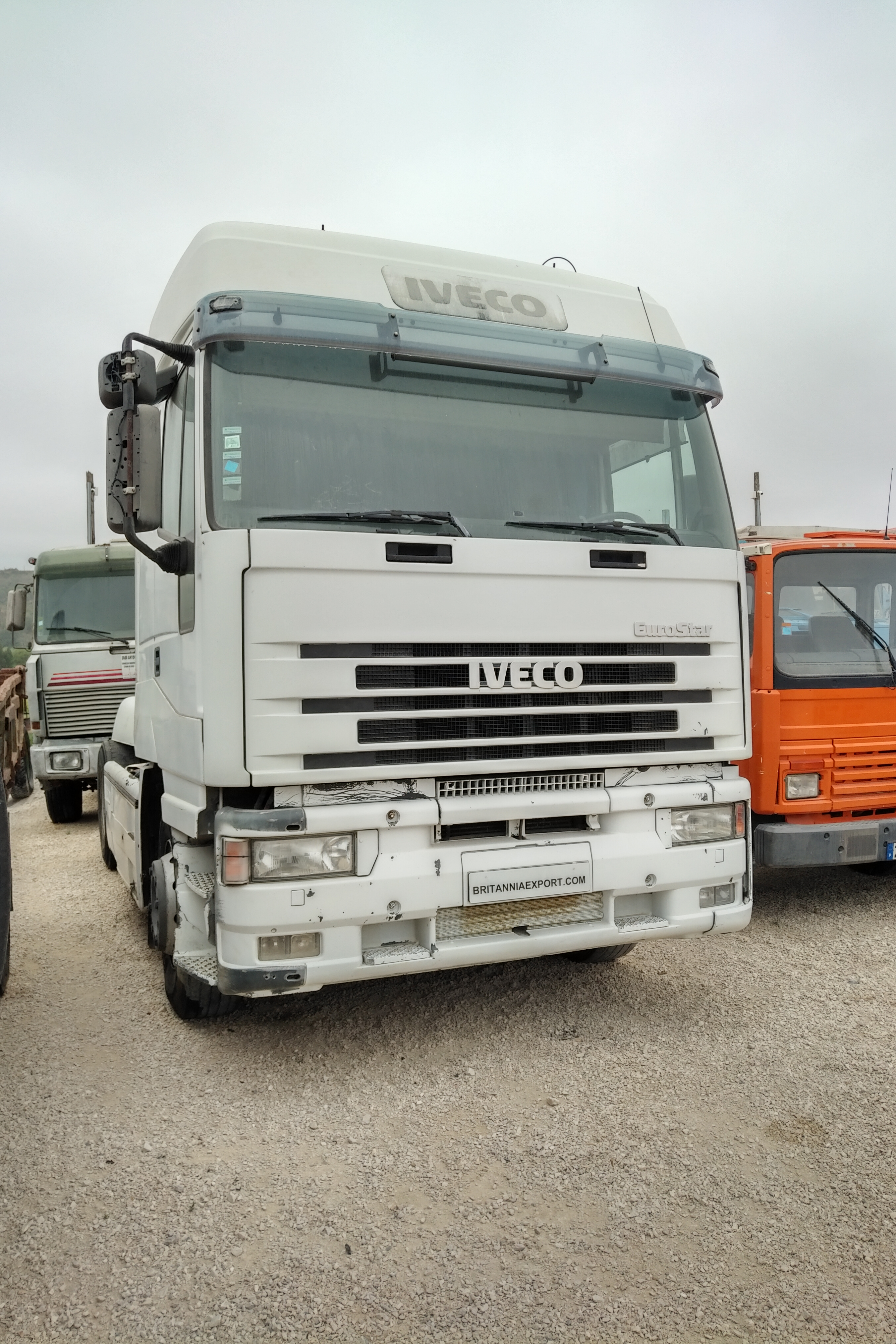Left hand drive Iveco Eurostar 440E43T tractor unit recently sold to Lagos - Nigeria.