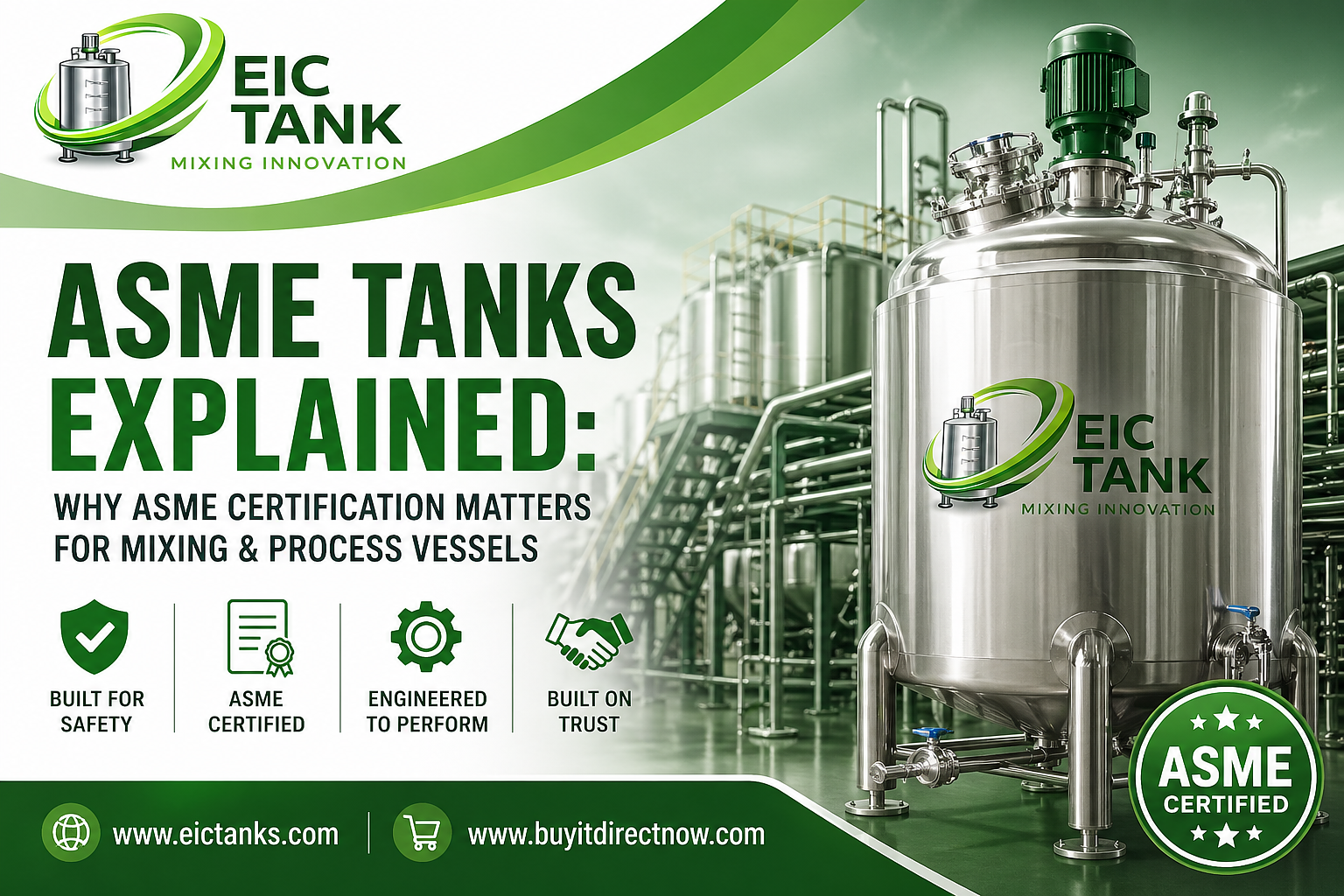 Why ASME Matters for Your Process Tanks (and Why It Should Matter to You)