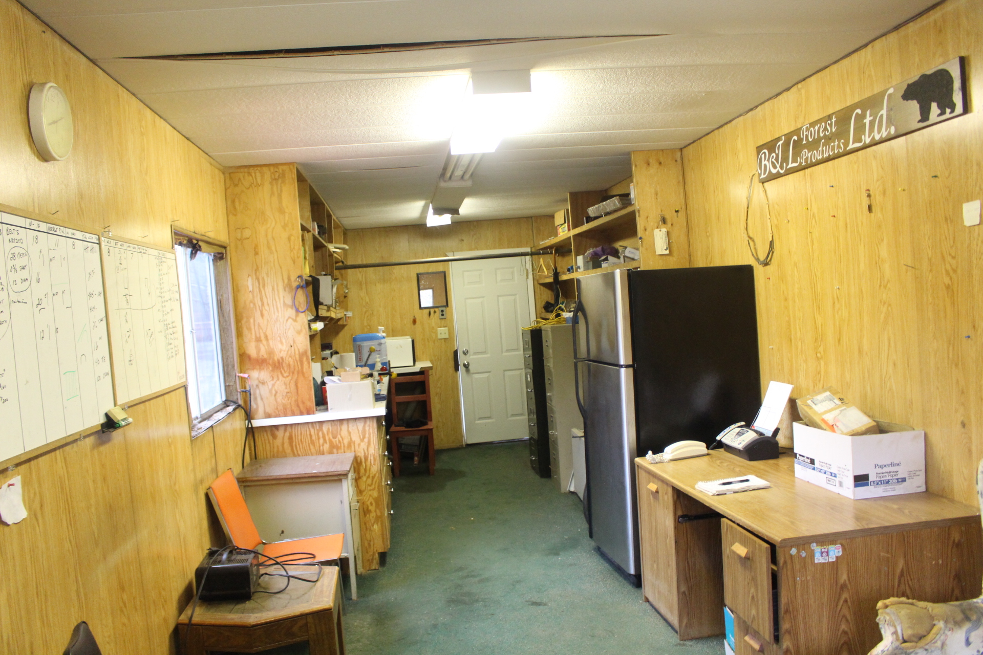 PAST AUCTION- B & L Forest Products Ltd- Gold River Sawmill 