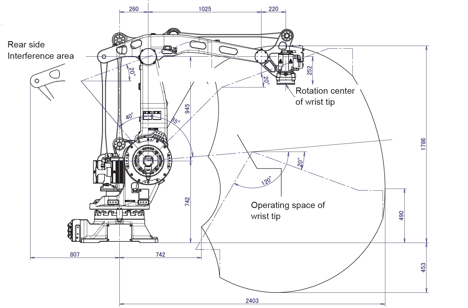 Fanuc M-410iC/110 Data Sheet