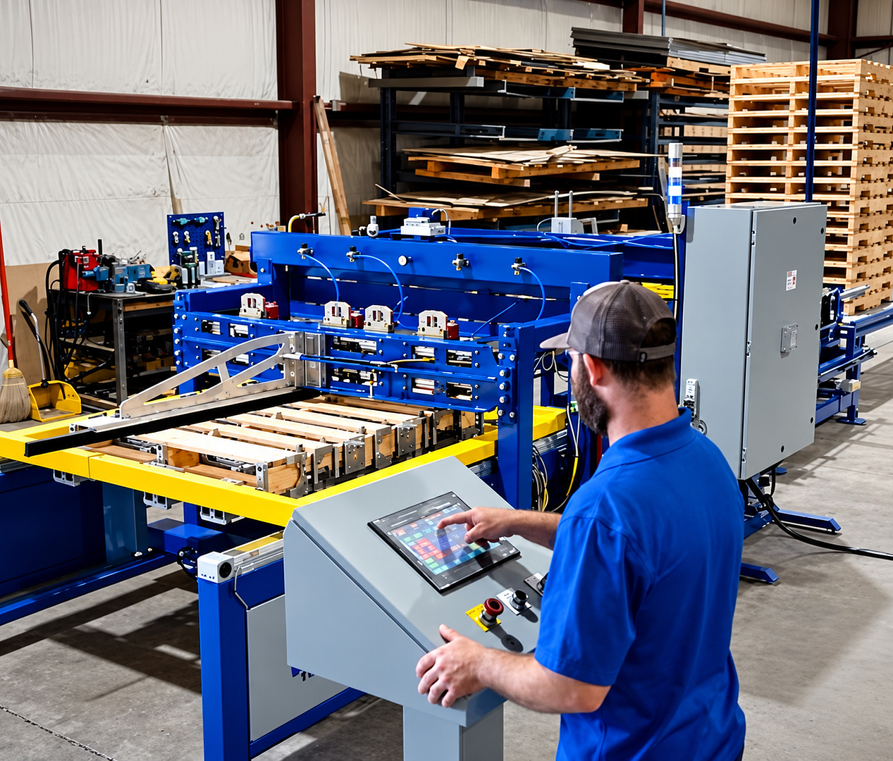Pallet Chief Tomahawk automated pallet system