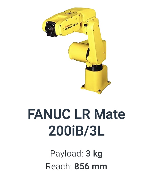 Fanuc LR Mate 200iB/3L Data Sheet