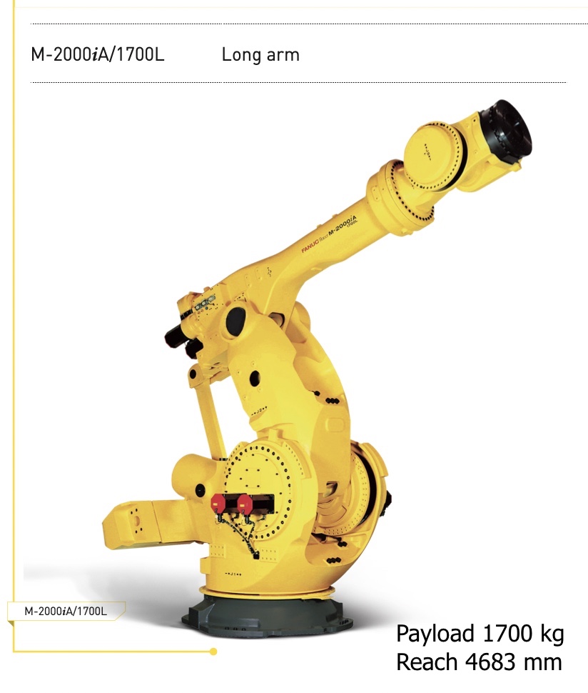 Fanuc M-2000iA/1700L Data Sheet M-Series robot