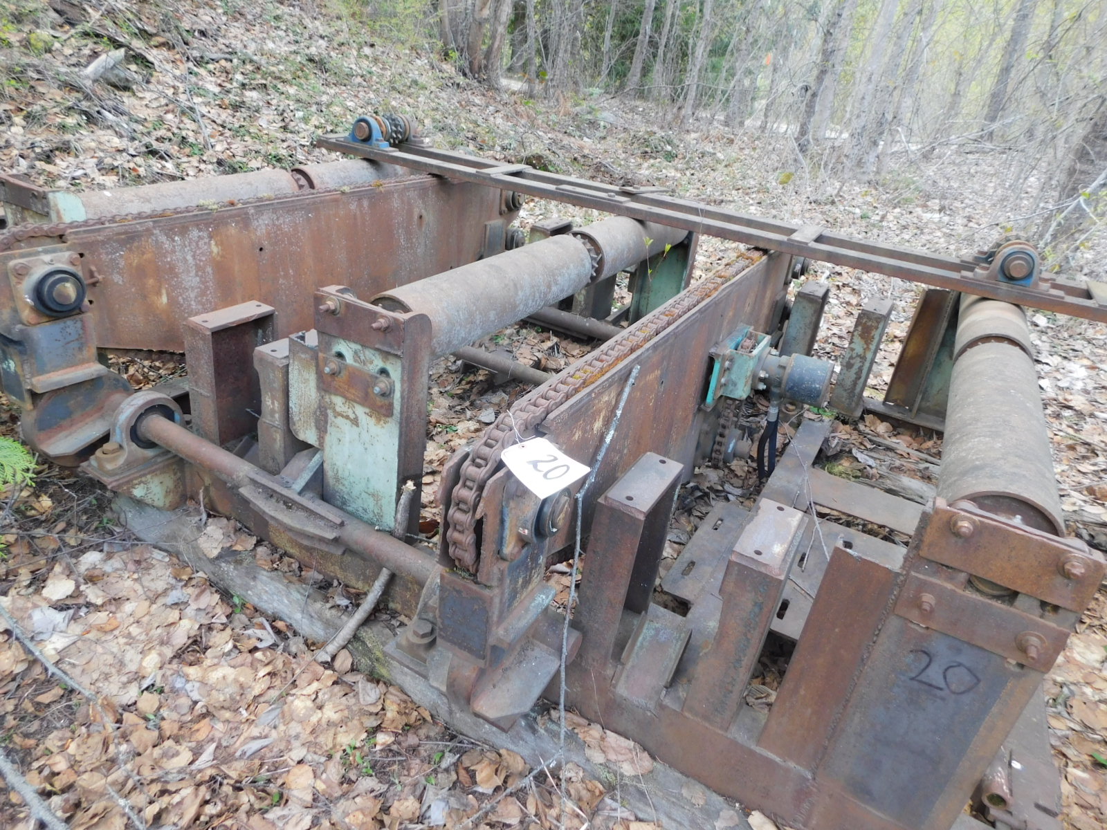 PAST Auction- Pole Peeling Mill, Log Lathe & Sawmill 