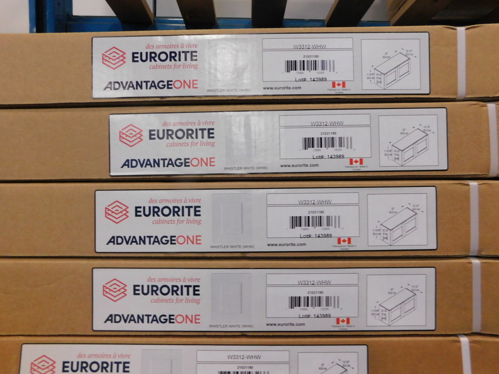 PAST Auction- Euro-Rite Cabinets 