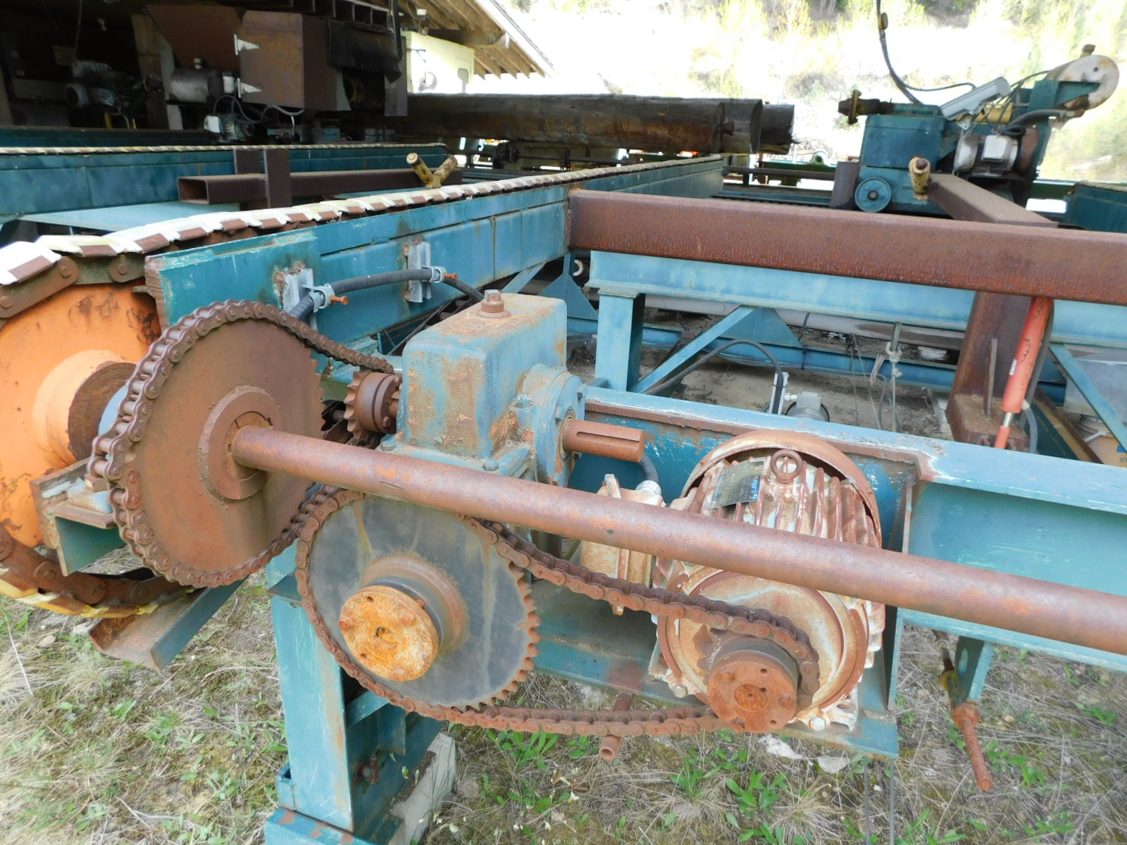 PAST Auction- Pole Peeling Mill, Log Lathe & Sawmill 