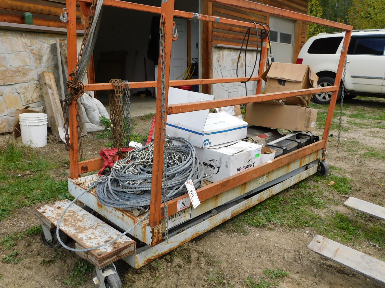 PAST Auction- Pole Peeling Mill, Log Lathe & Sawmill 