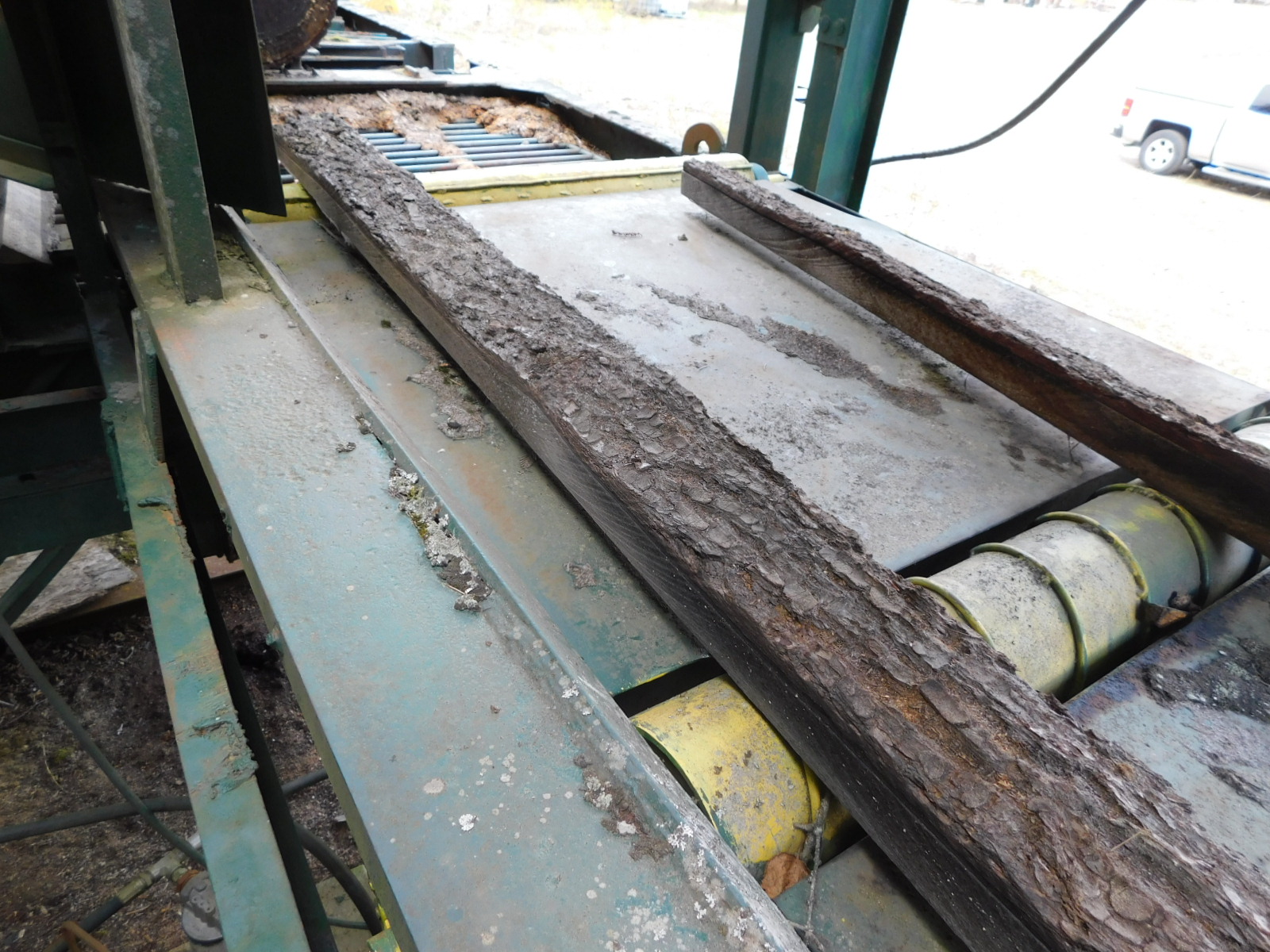 PAST Auction- Pole Peeling Mill, Log Lathe & Sawmill 