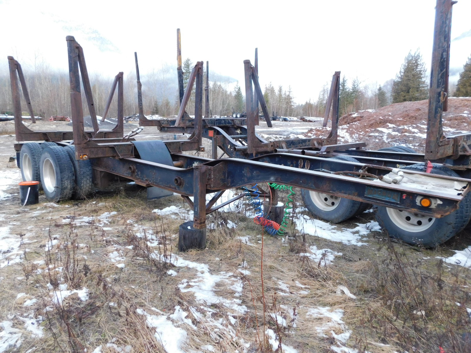PAST Auction- Pole Peeling Mill, Log Lathe & Sawmill 