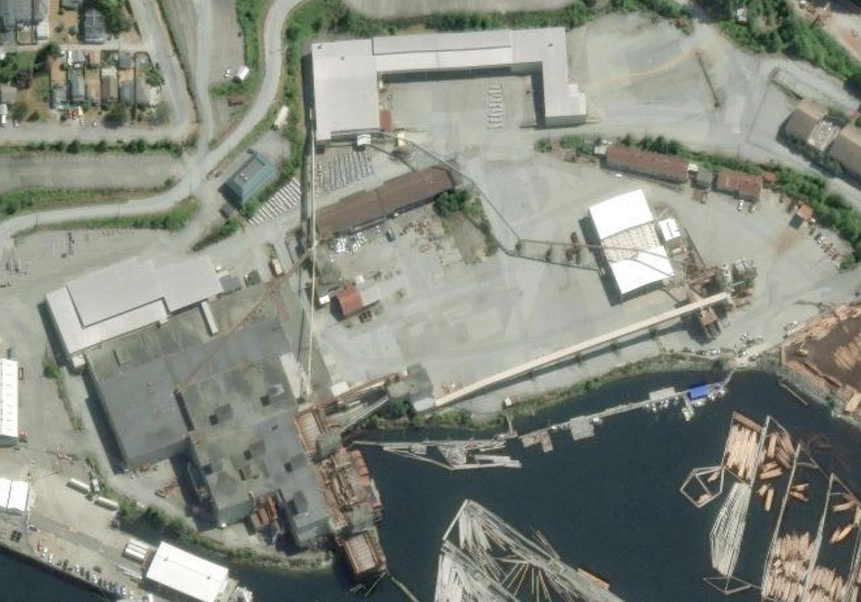 Former Alberni Pacific Sawmill & Planer Mill 