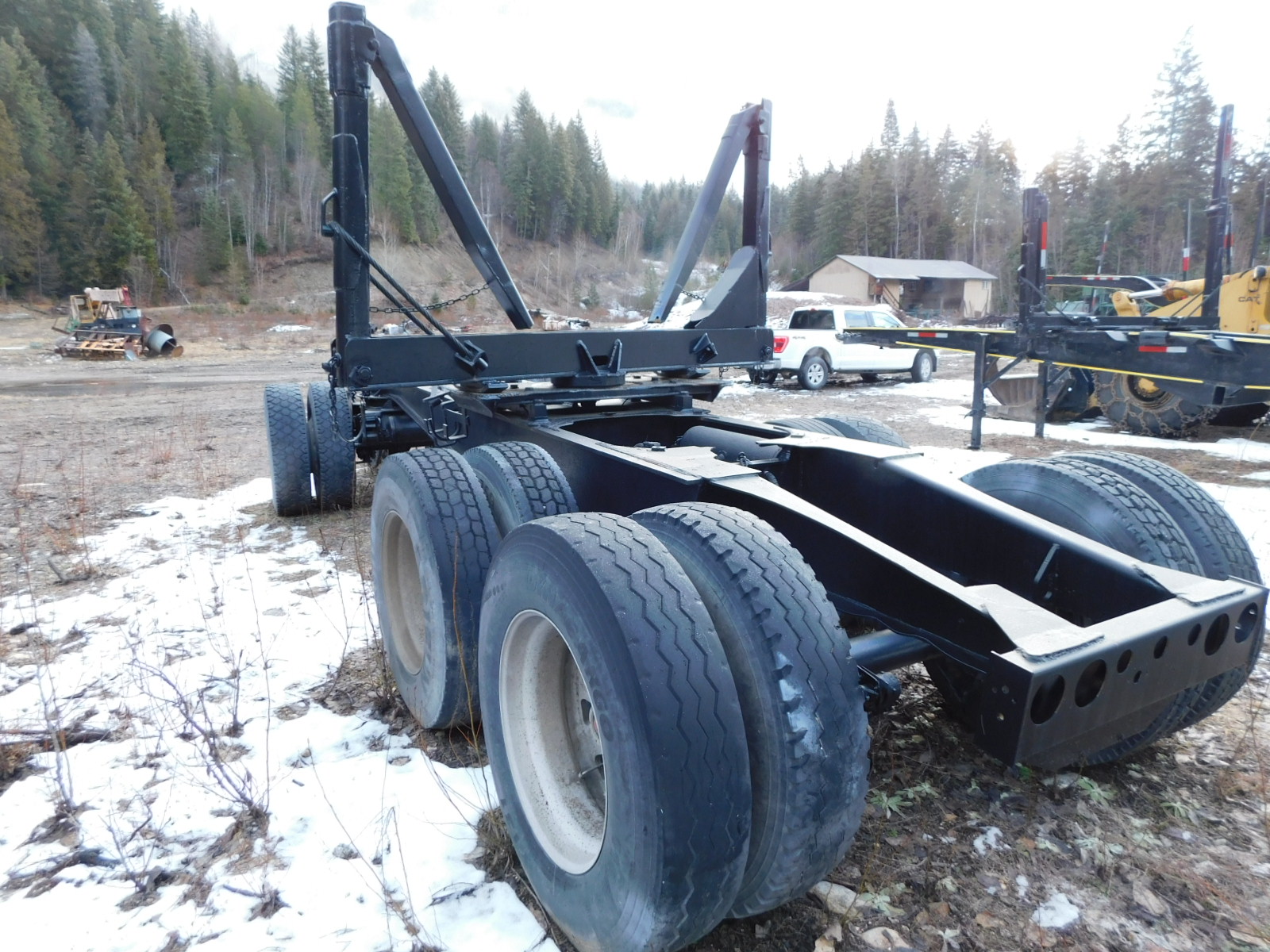 PAST Auction- Pole Peeling Mill, Log Lathe & Sawmill 