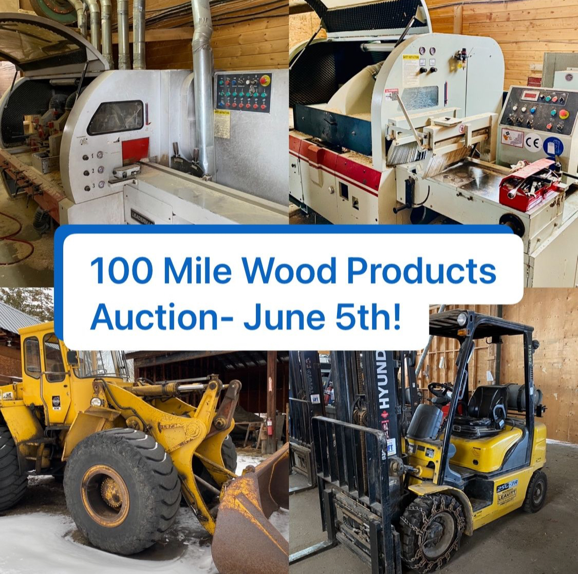 Past Auction- 100 Mile Wood Products