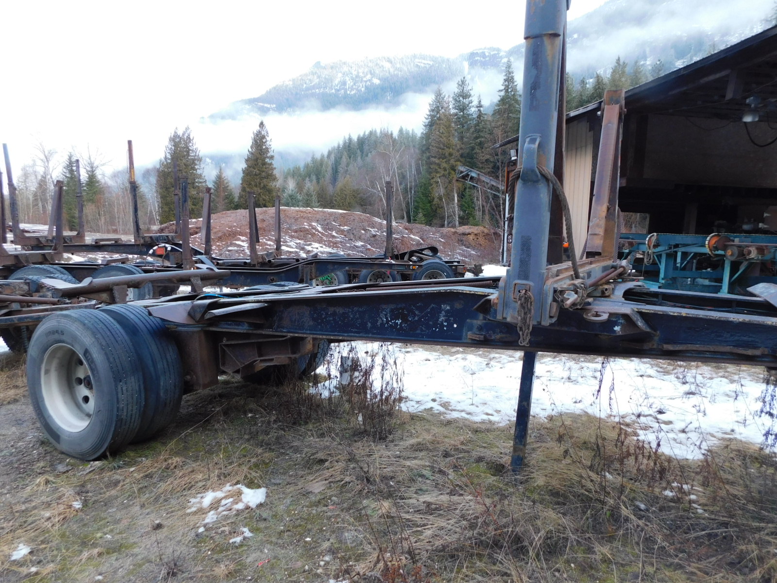 PAST Auction- Pole Peeling Mill, Log Lathe & Sawmill 