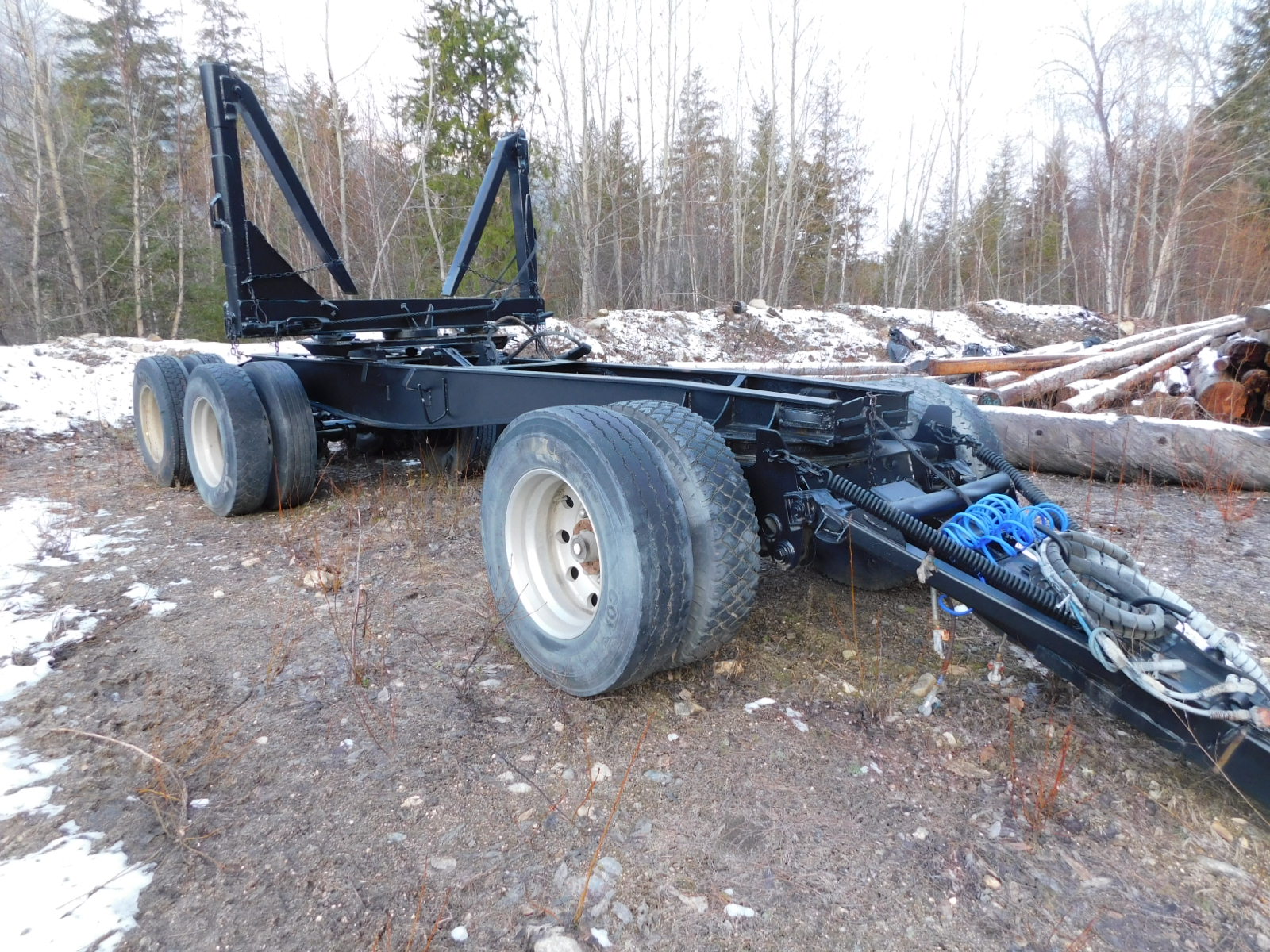PAST Auction- Pole Peeling Mill, Log Lathe & Sawmill 