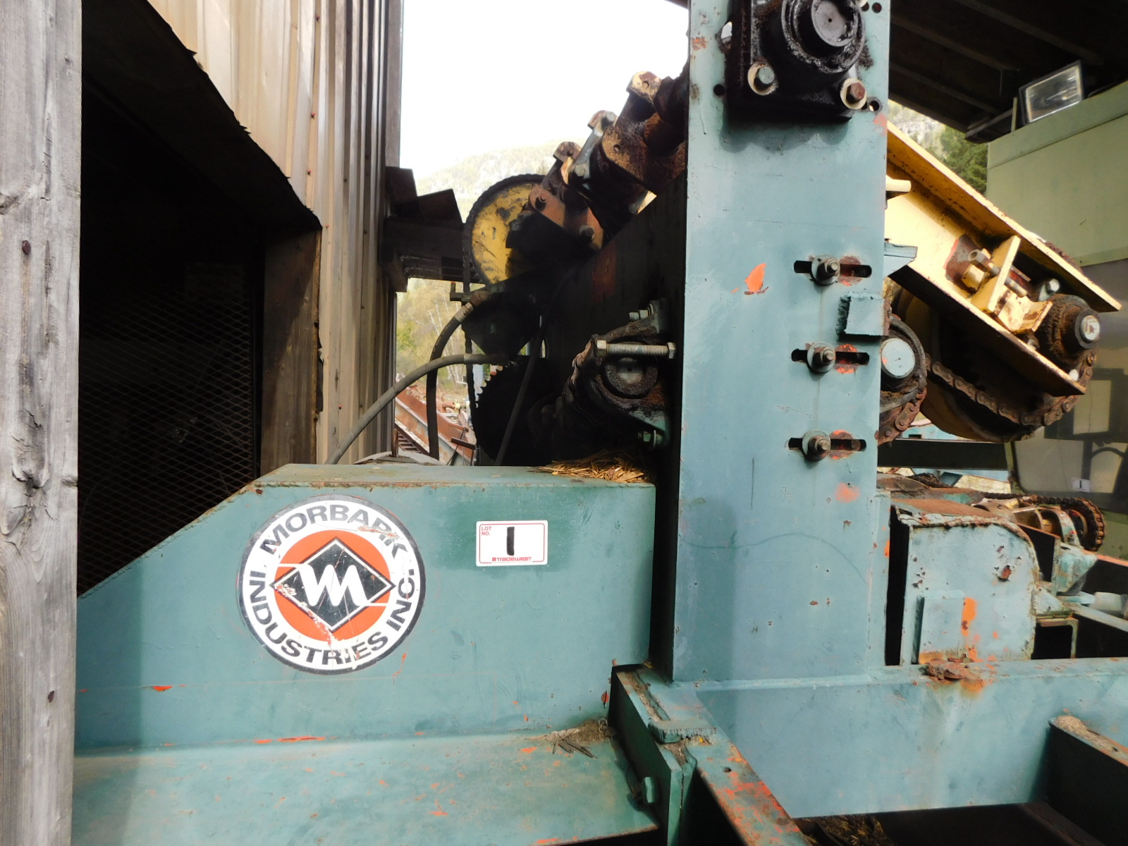 PAST Auction- Pole Peeling Mill, Log Lathe & Sawmill 