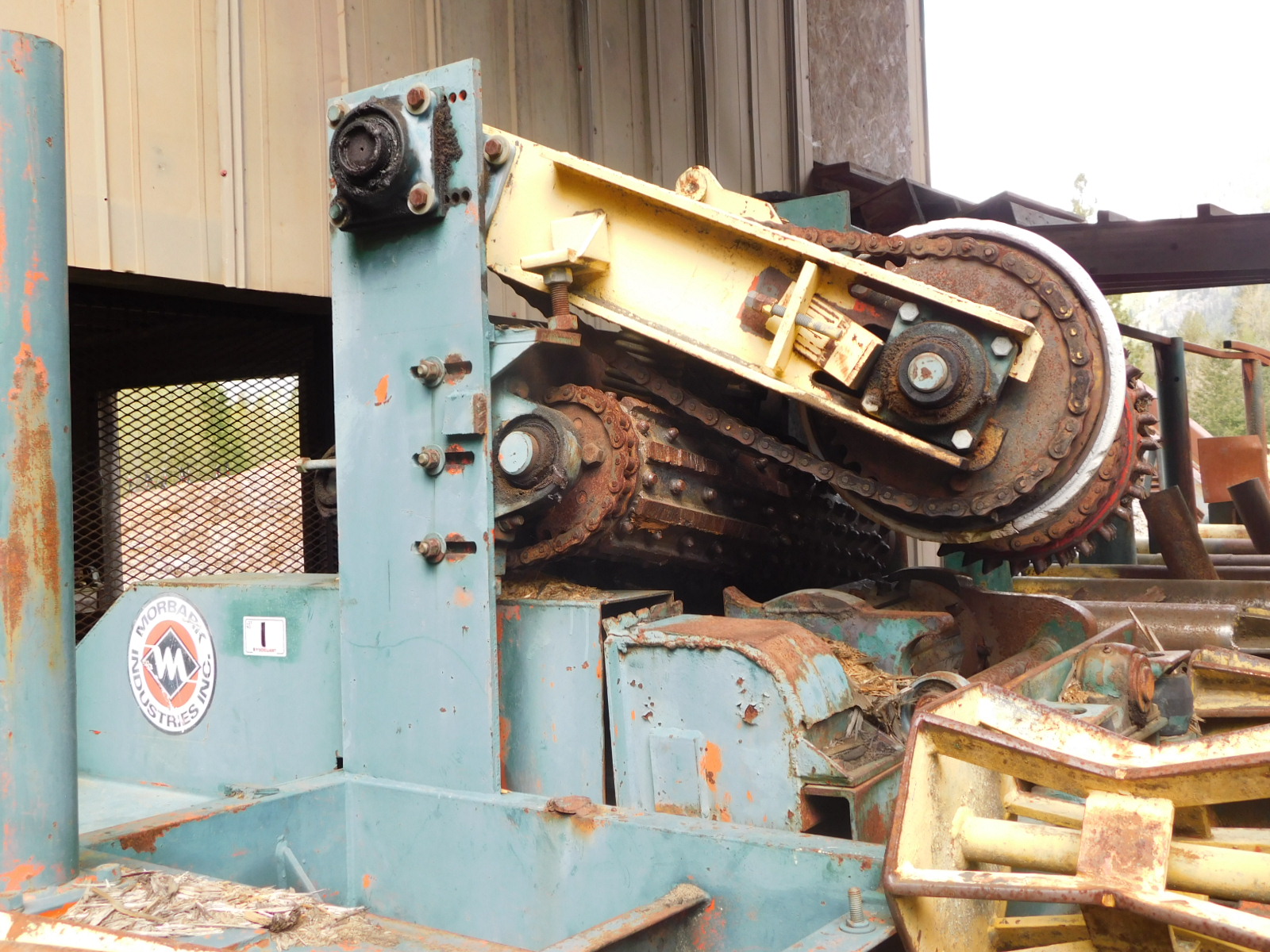 PAST Auction- Pole Peeling Mill, Log Lathe & Sawmill 