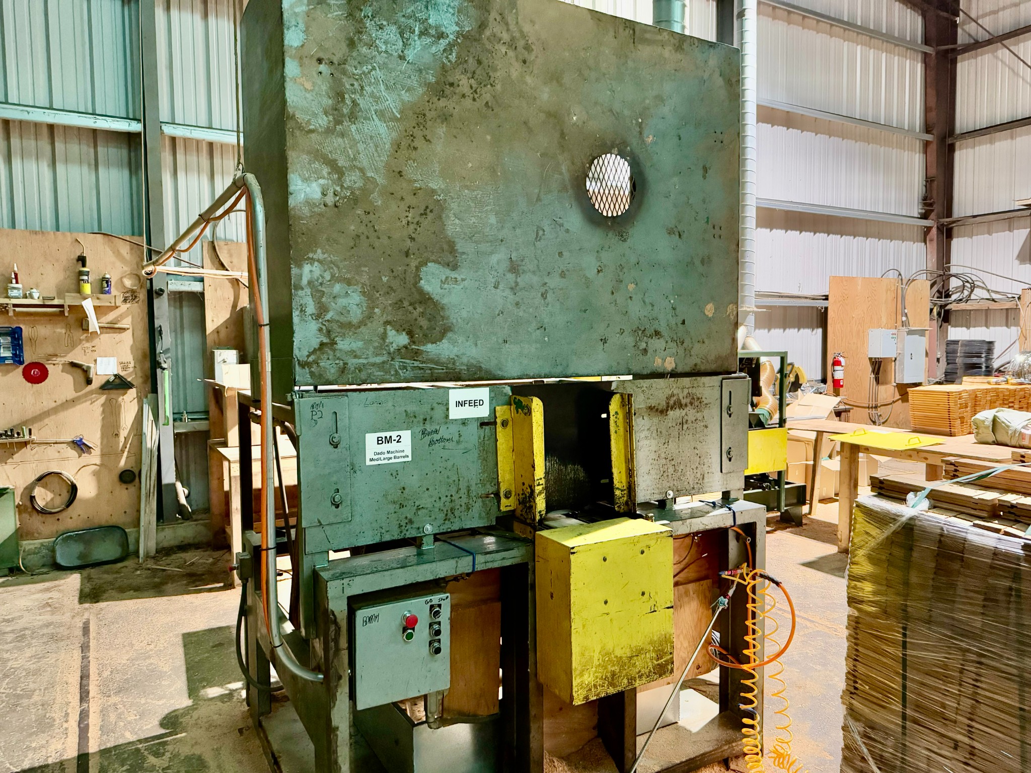 Online Auction - Barrel Planter Manufacturer 