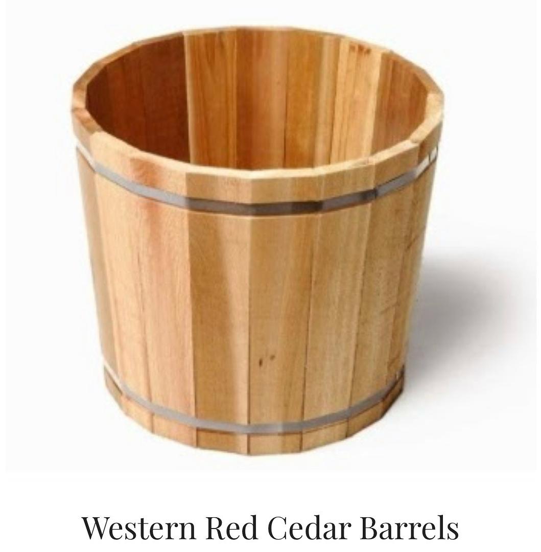 Online Auction - Barrel Planter Manufacturer 