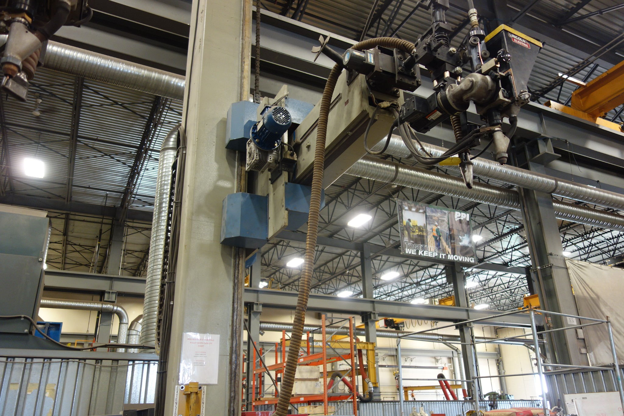 Past Auction- PPI Branch Plant Closure - 60,000 Sq/Ft Machine/Welding Shop