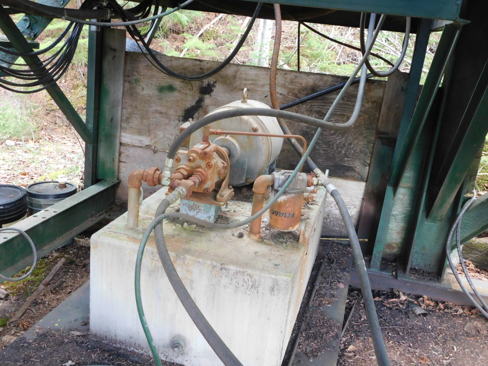 PAST Auction- Pole Peeling Mill, Log Lathe & Sawmill 