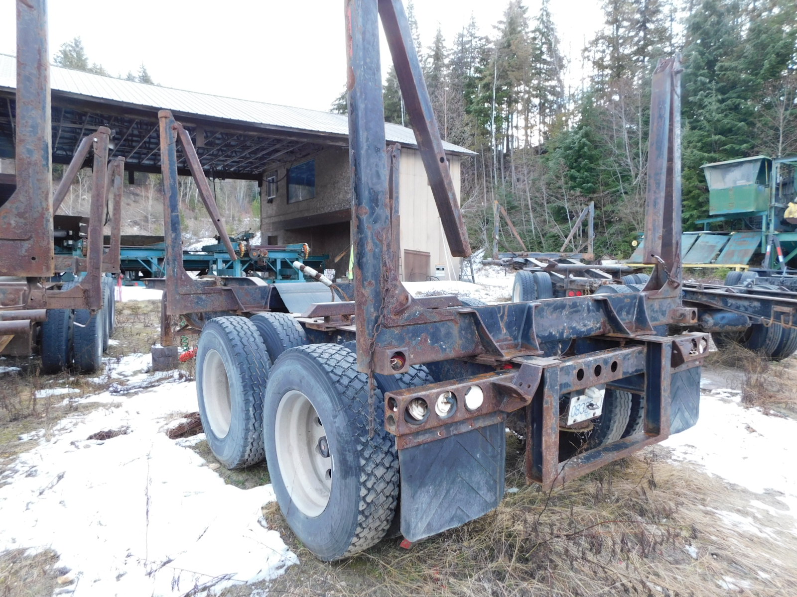 PAST Auction- Pole Peeling Mill, Log Lathe & Sawmill 