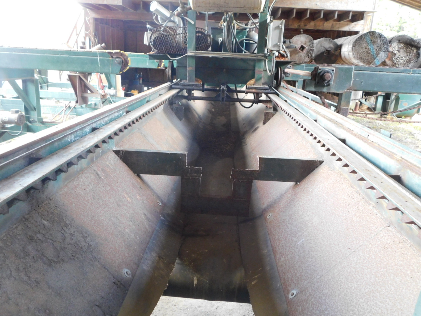 PAST Auction- Pole Peeling Mill, Log Lathe & Sawmill 
