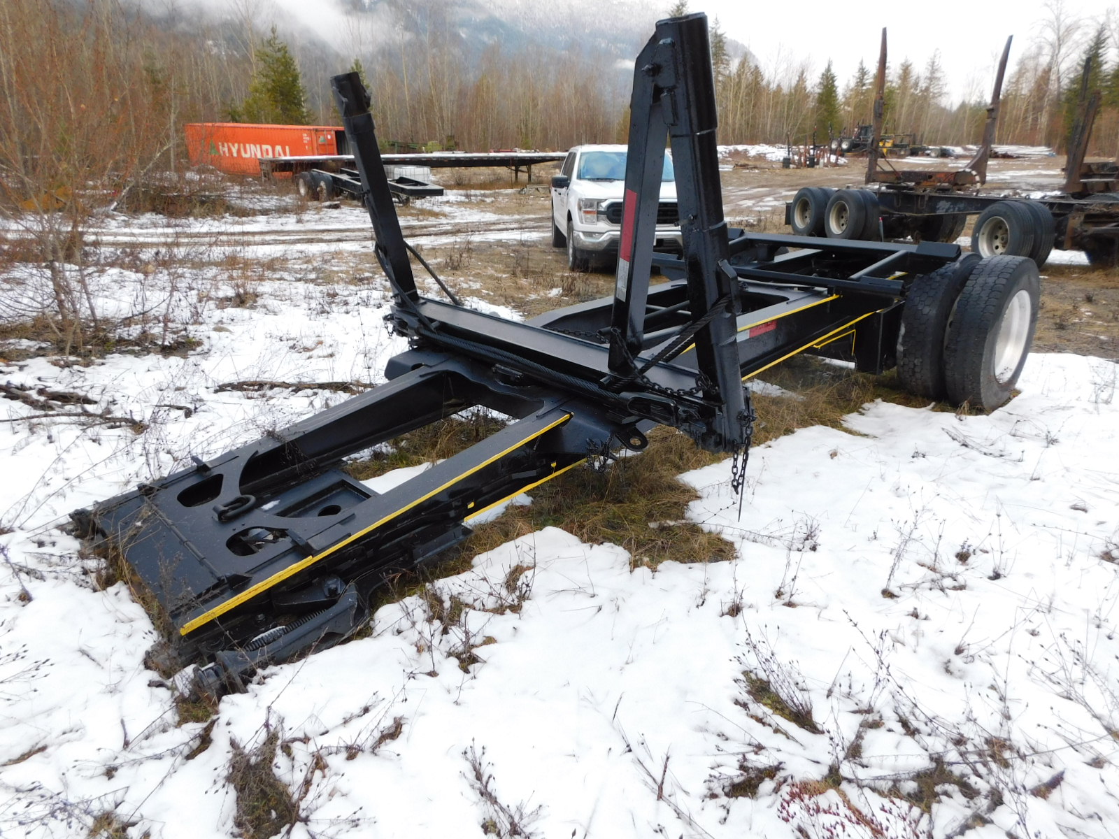 PAST Auction- Pole Peeling Mill, Log Lathe & Sawmill 