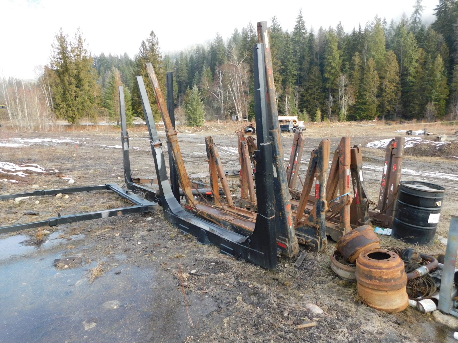 PAST Auction- Pole Peeling Mill, Log Lathe & Sawmill 