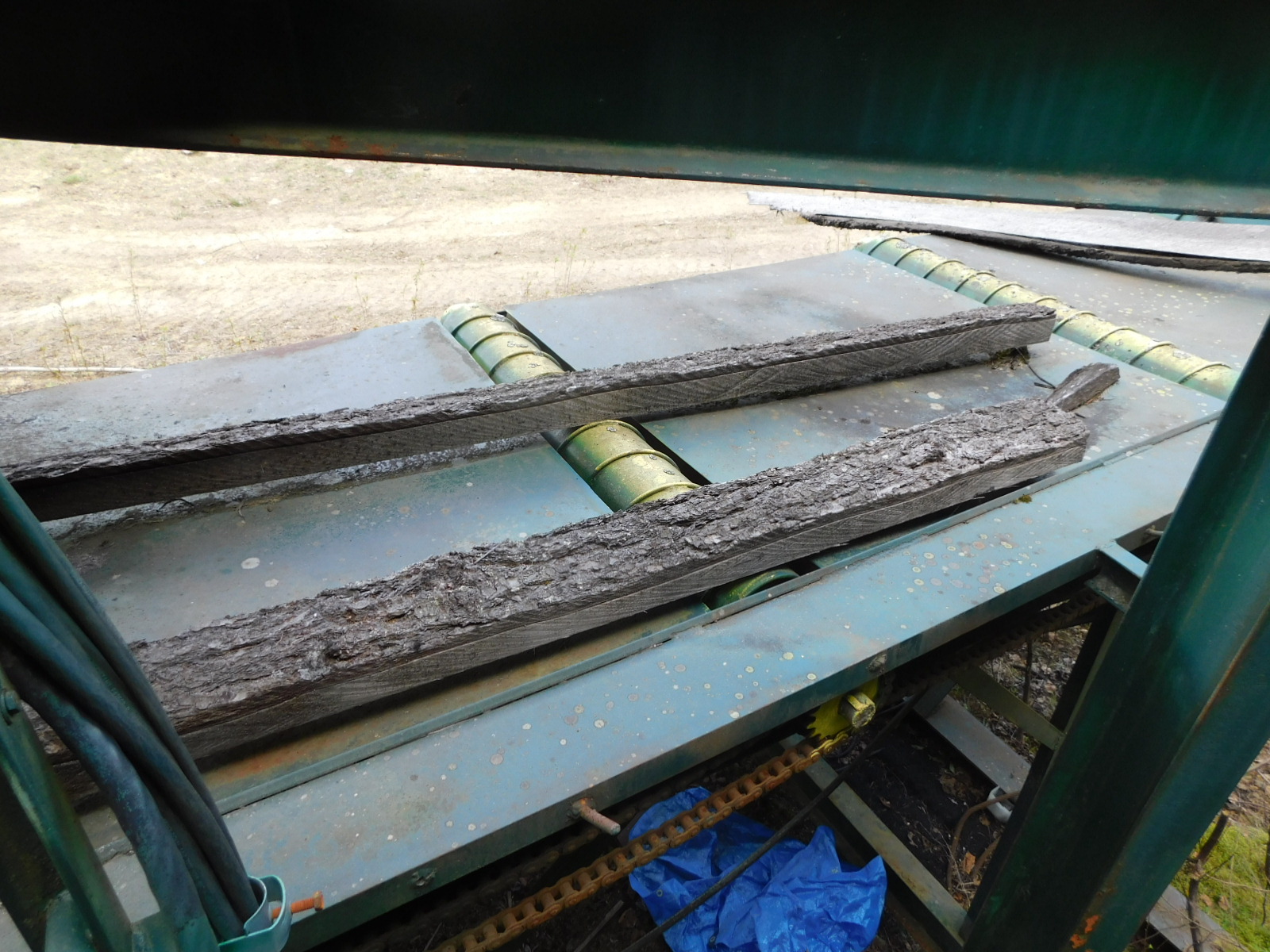 PAST Auction- Pole Peeling Mill, Log Lathe & Sawmill 