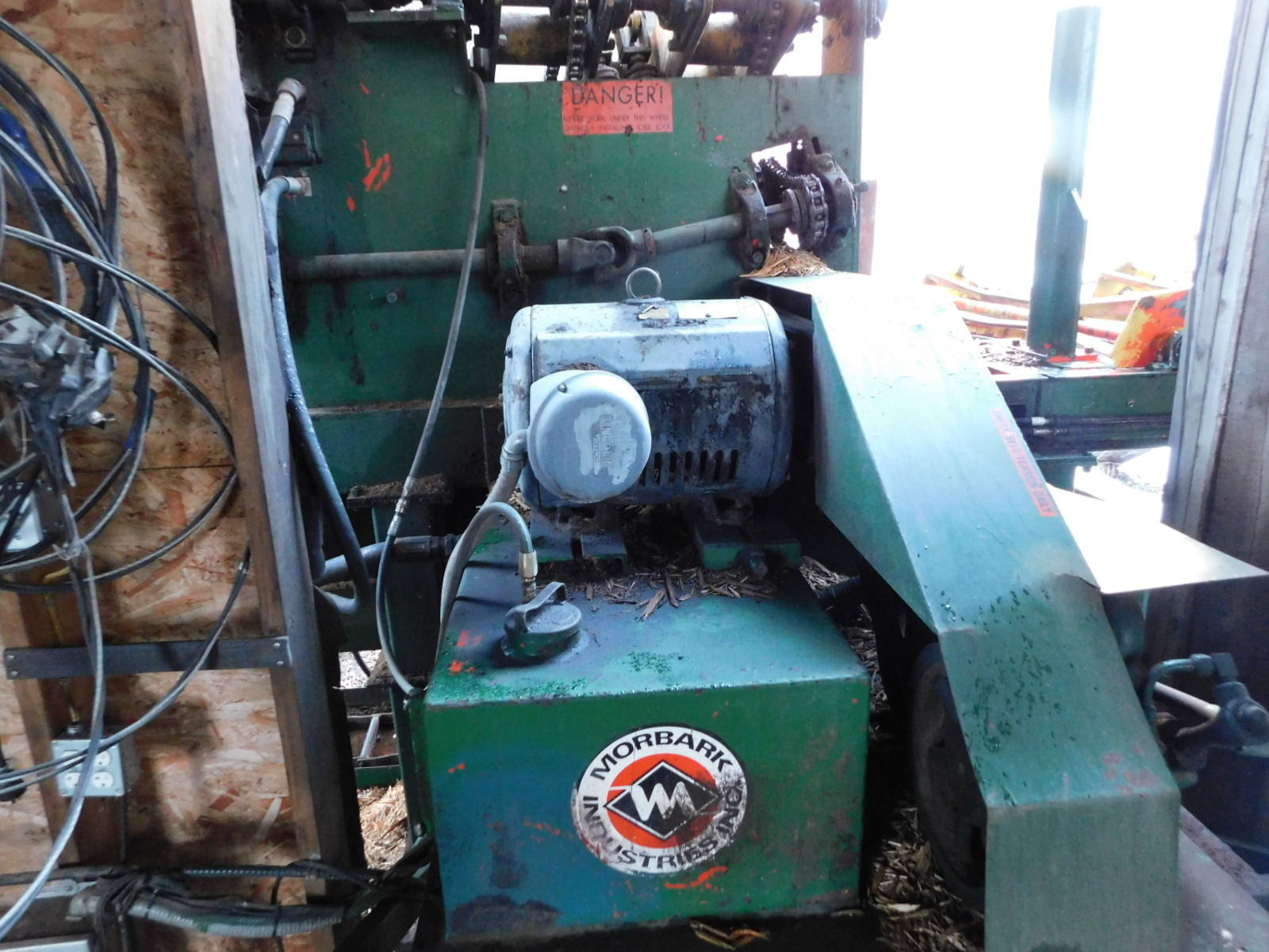 PAST Auction- Pole Peeling Mill, Log Lathe & Sawmill 