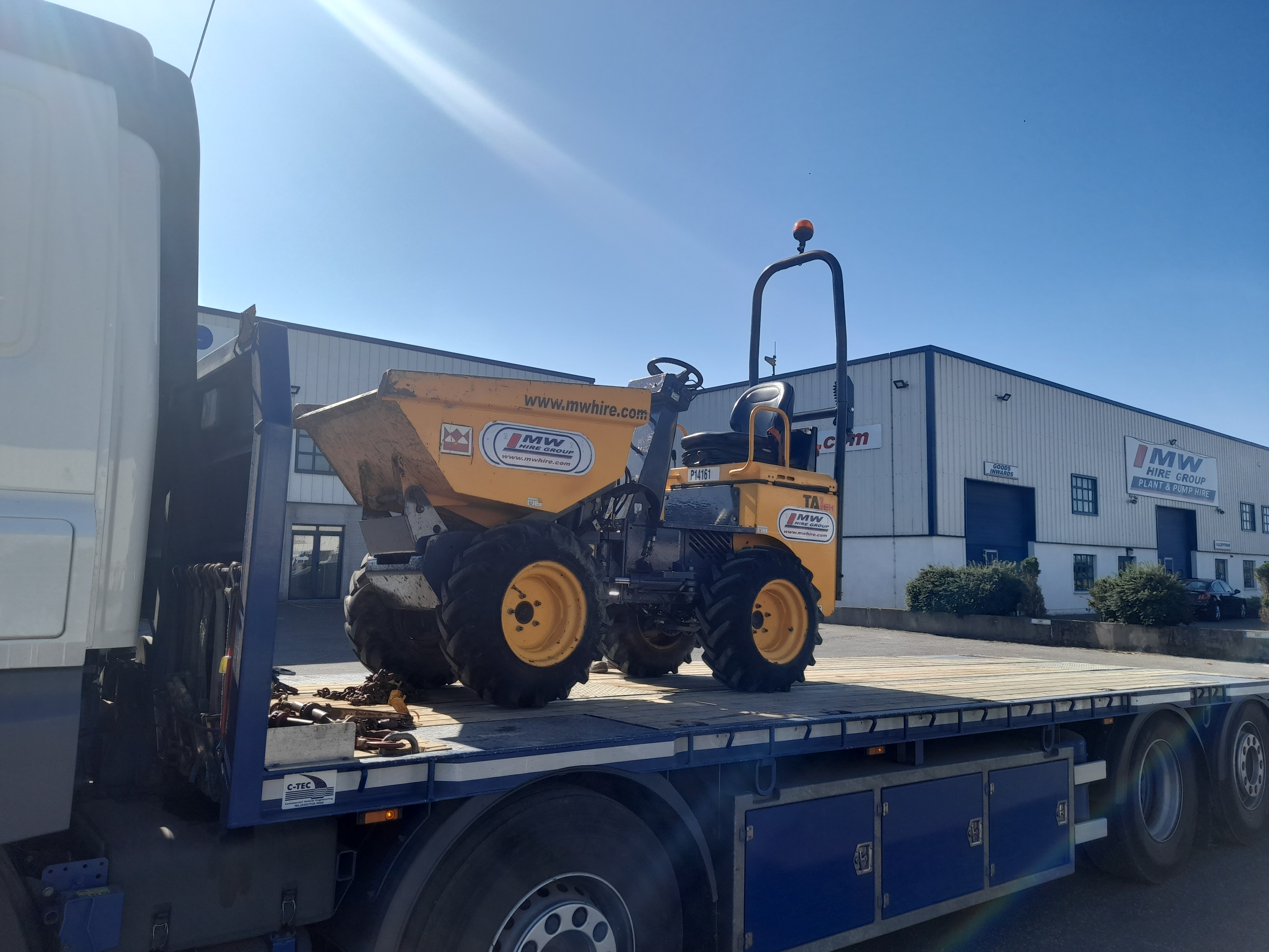 Ex- Rental Terex TA1 High Tip Dumper SOLD... Collected by Customer 