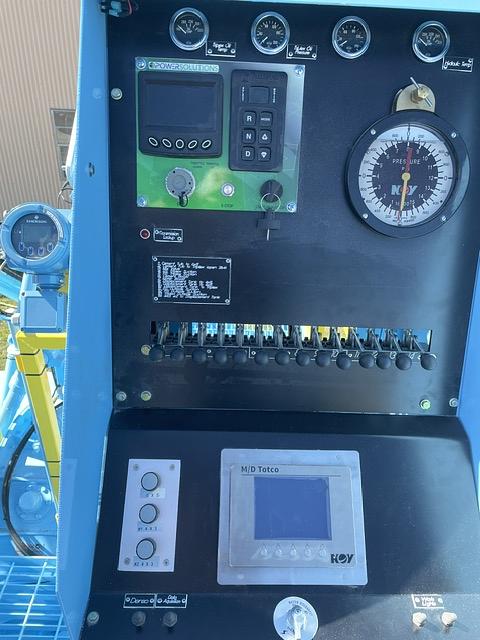 Control panel built for a single RCM cementer