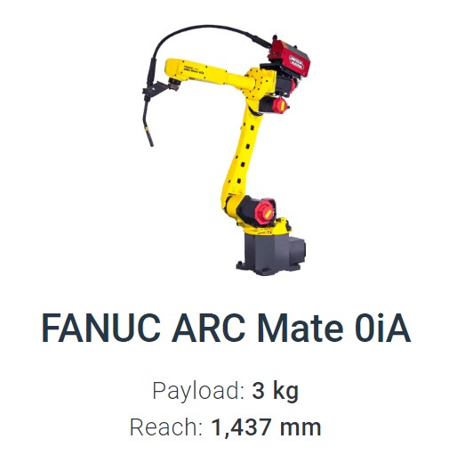 Fanuc Arc Mate OiA Data Sheet