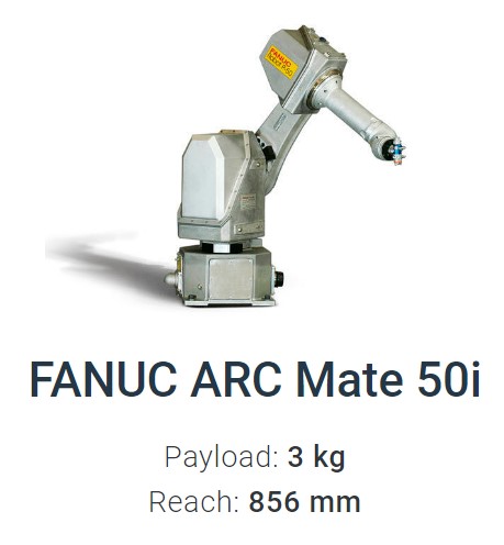 Fanuc Arc Mate 50i Data Sheet
