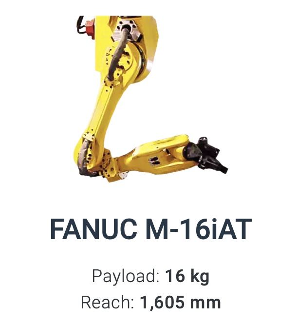 Fanuc M-16iAT Data Sheet