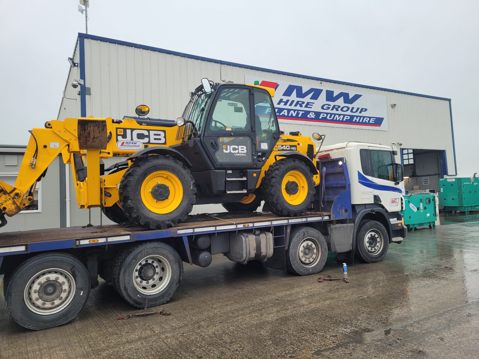 JCB 540-180 Telehandler SOLD... Customer Collecting 