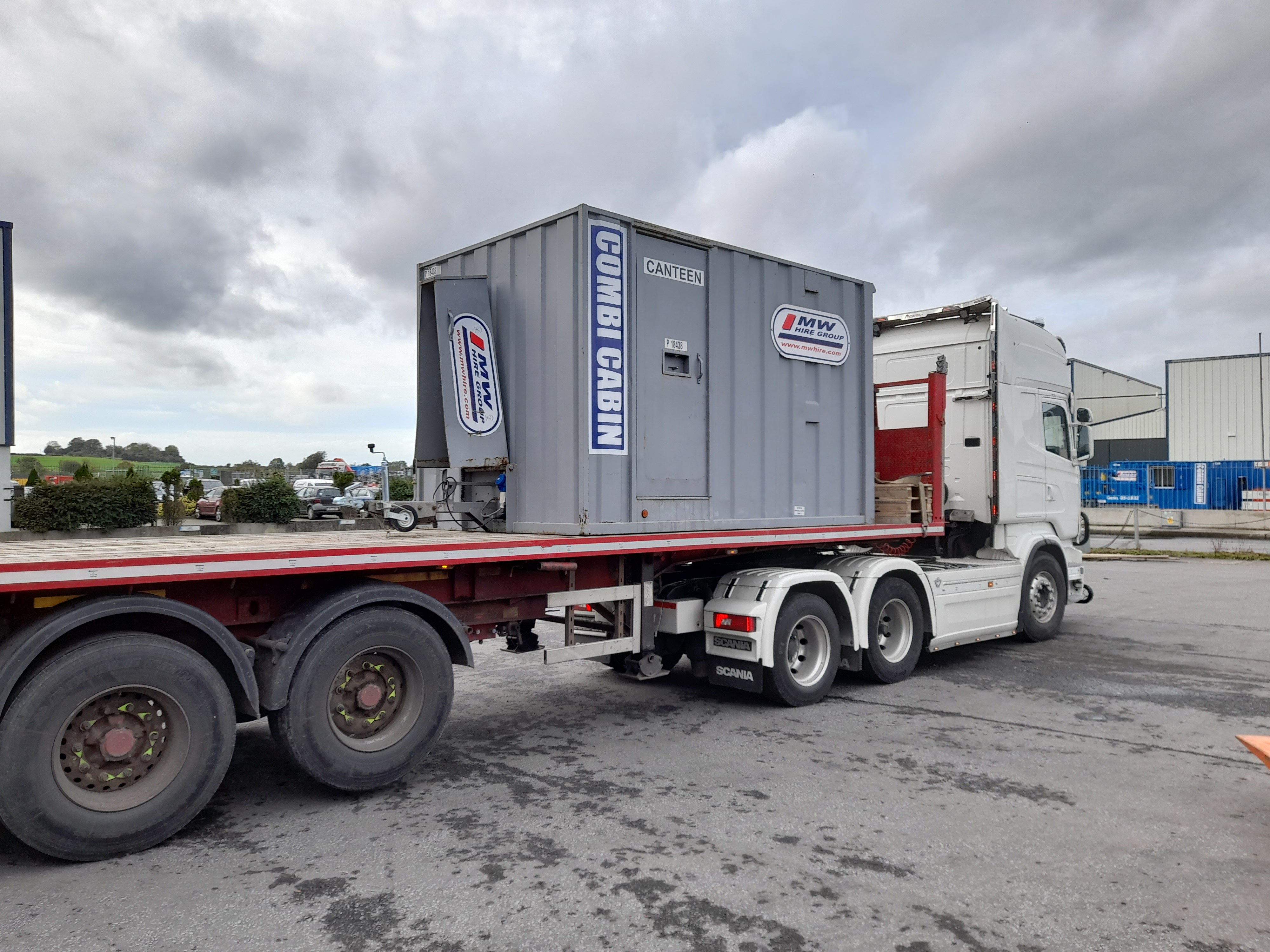 Ex-Rental Towable Welfare Untit complete with Canteen, Toilet and Drying Room SOLD... Customer Collecting 