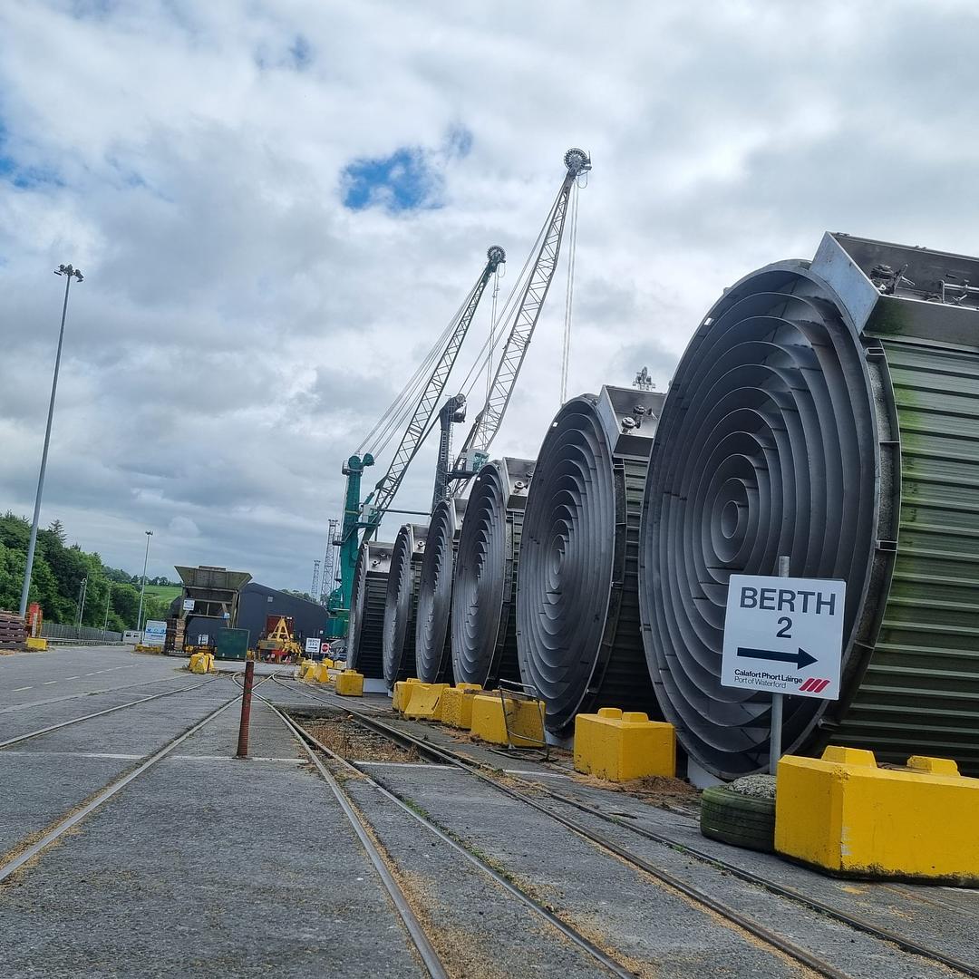 Shipping of 64 x 325,000 litre Stainless Steel Tanks