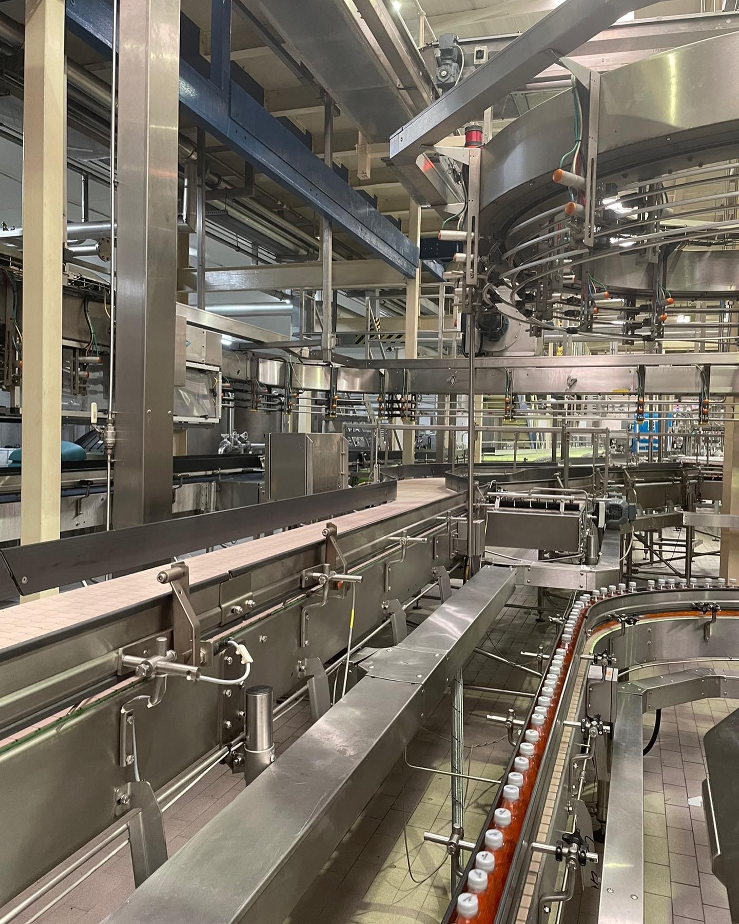 Removal of filling/packaging equipment