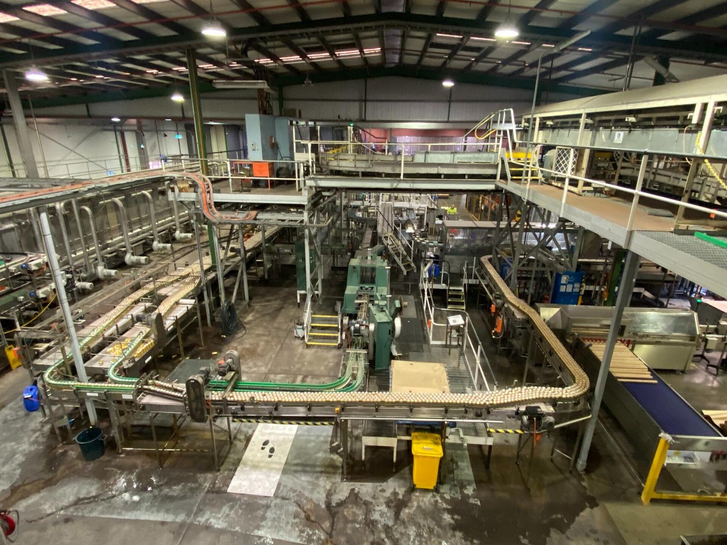 Sale and Dismantle of Complete Drinks Filling Line; Scotland - Mexico