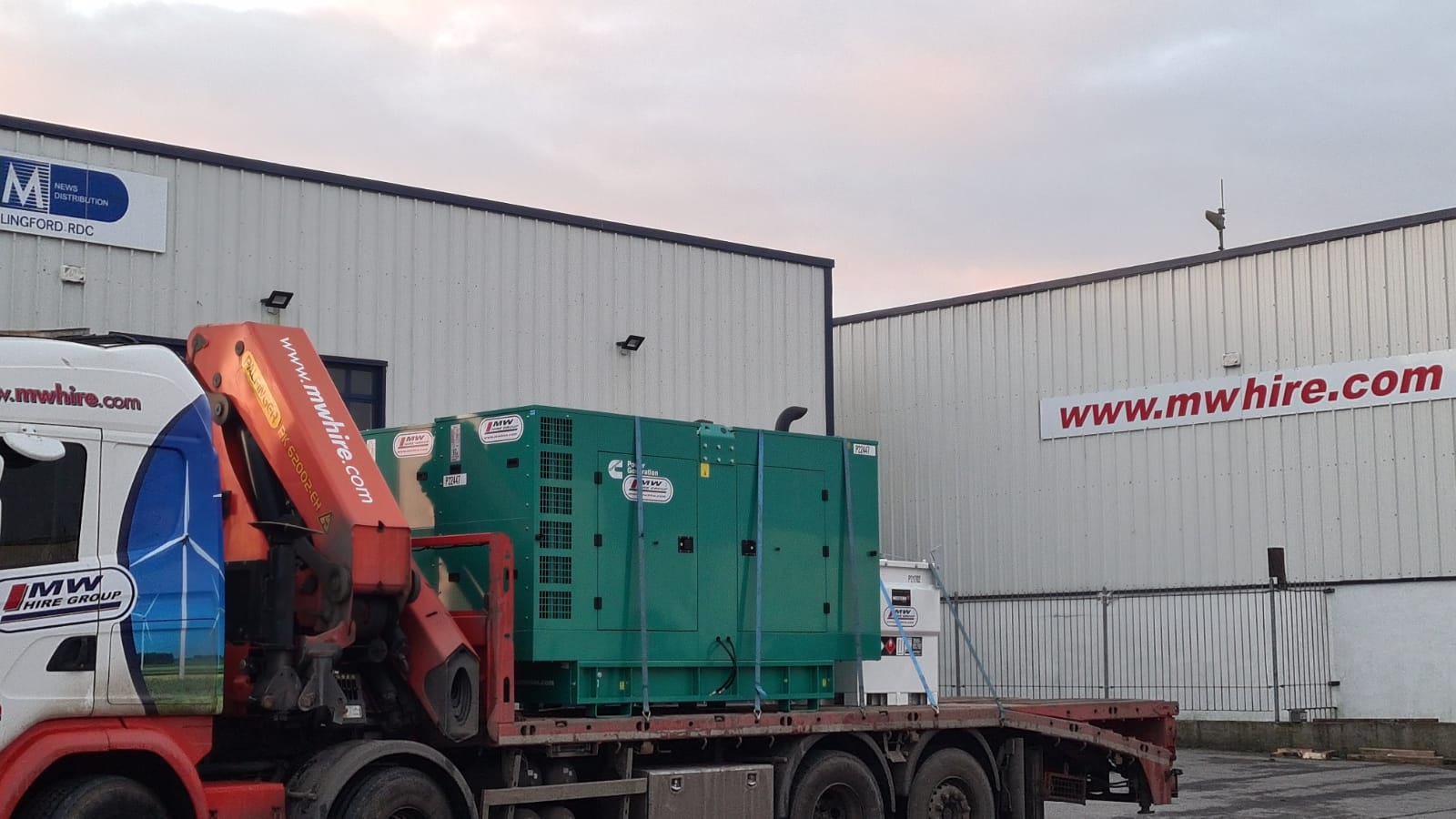 2 New Cummins C170D5 and a 1,000Ltr Western Global Fuel Tank SOLD... Being delivered to the customer in Wicklow