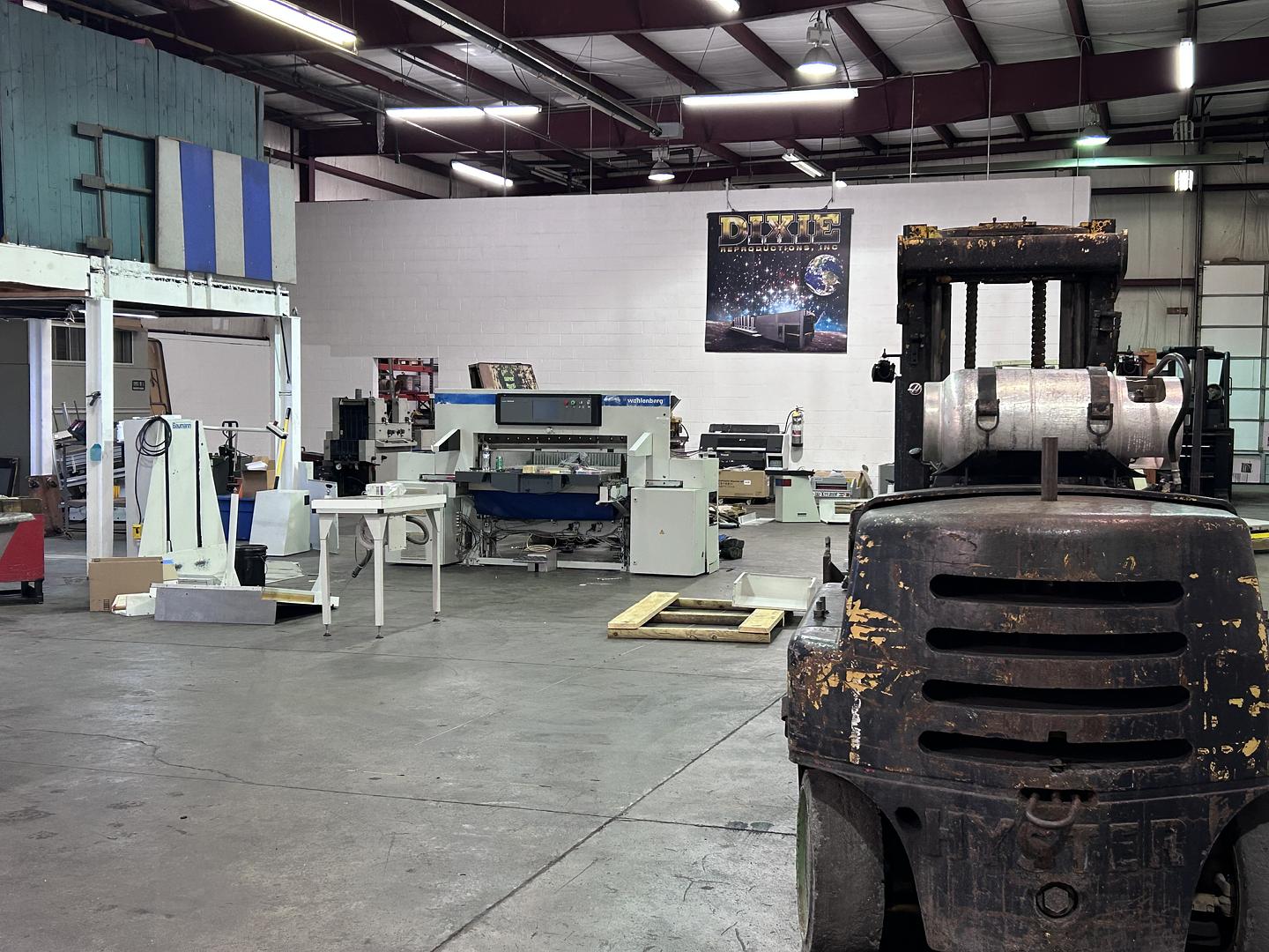 Wohlenberg Cutter / Baumann Lift and Jogger going to its new home! 