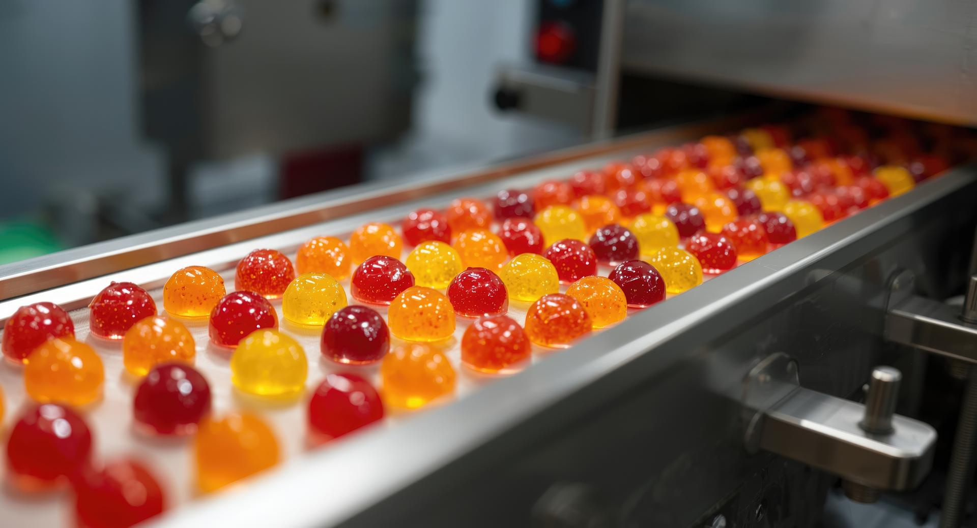 Maschinen für Candy, Gum und Jelly