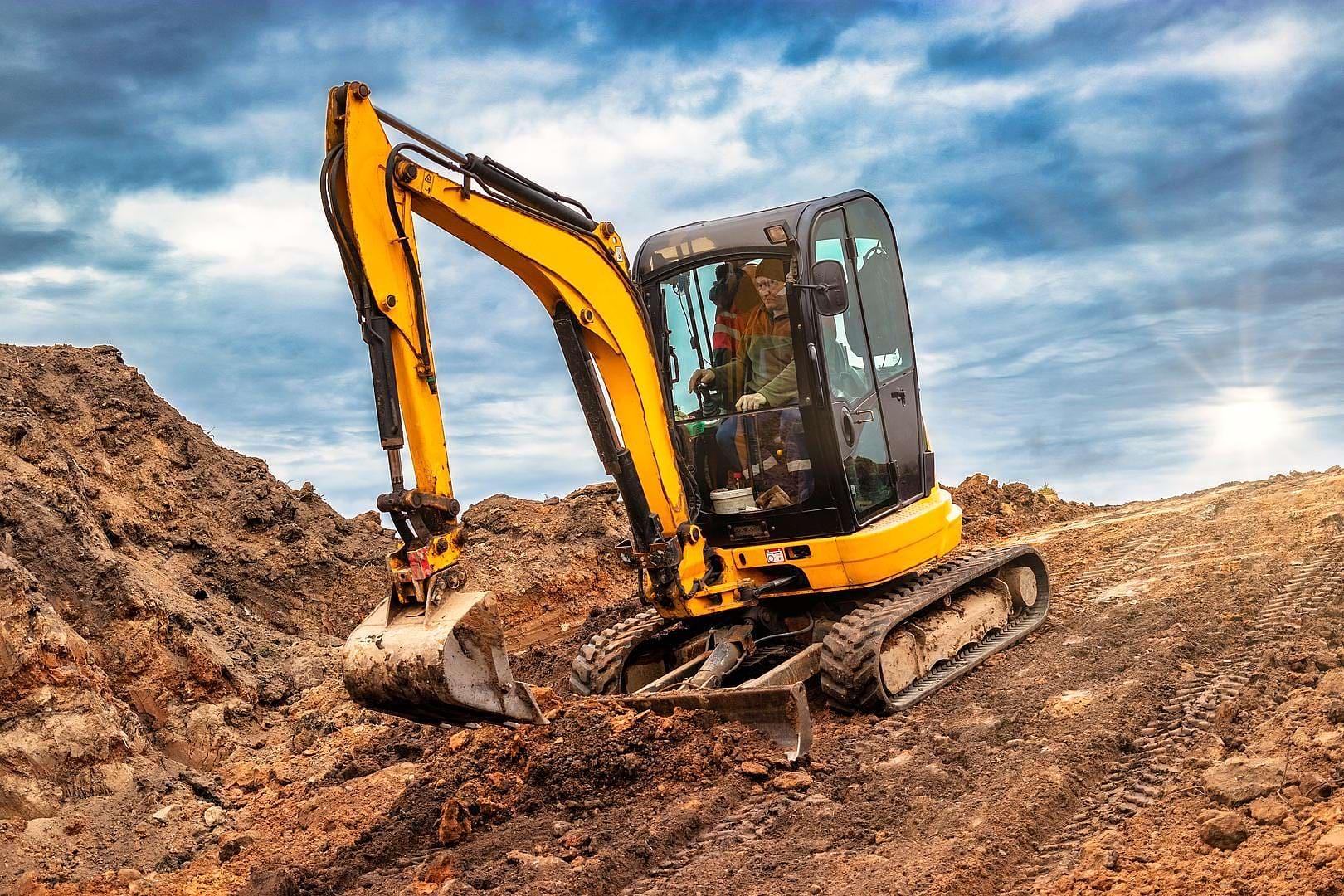 Heavy equipment representing AR Equipment Sales